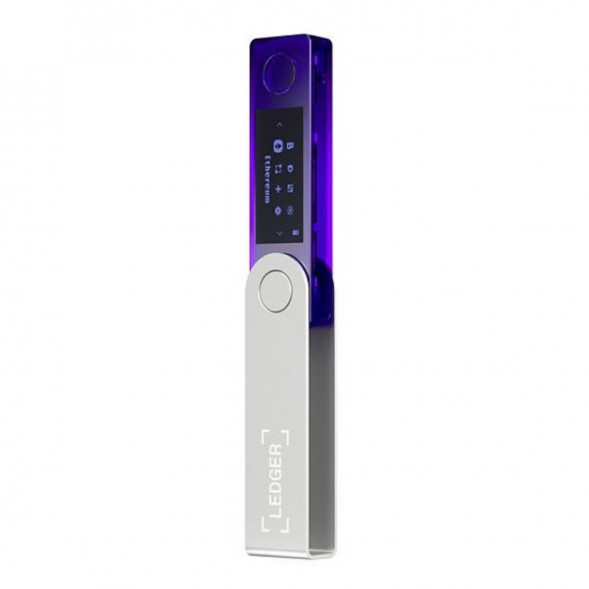 Аппаратный криптокошелек Ledger Nano X, Cosmic Purple в Екатеринбурге