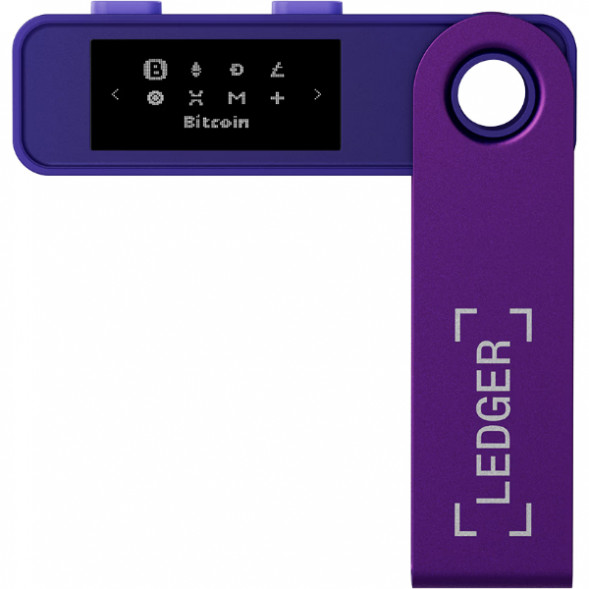 Криптокошелек Ledger Nano S Plus 1 шт., Purple Amethyst в Екатеринбурге