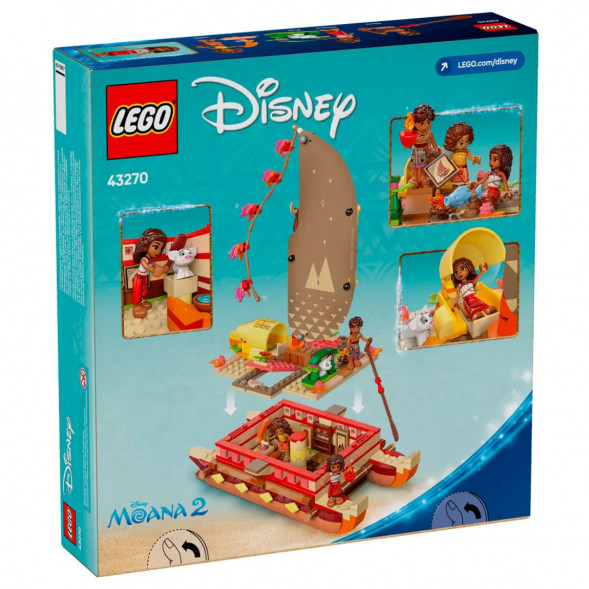 Конструктор LEGO Disney 43270 Моана: приключение на каноэ в Екатеринбурге