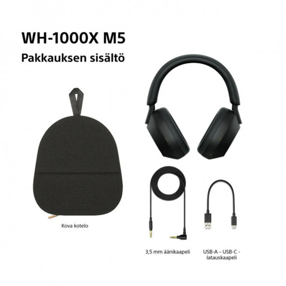 Беспроводные наушники Sony WH-1000XM5, черный в Екатеринбурге