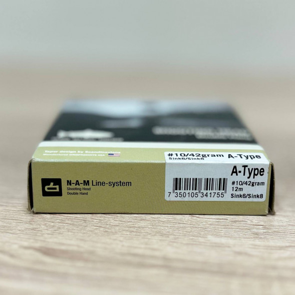 Рыболовная леска N-A-M Line System Shooting Head #10/42gram Sink6-Sink8 A-Type в Екатеринбурге