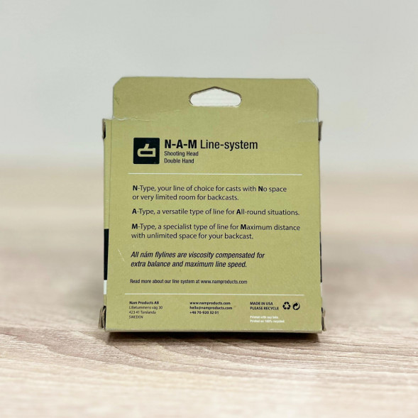 Рыболовная леска N-A-M Line System Shooting Head #10/42gram Sink6-Sink8 A-Type в Екатеринбурге
