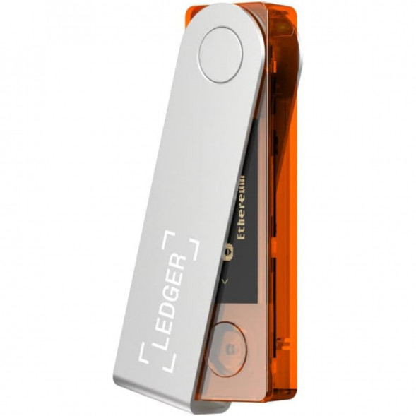 Аппаратный криптокошелек Ledger Nano X, BTC Orange  в Екатеринбурге