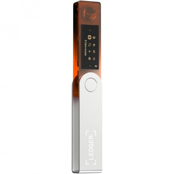 Аппаратный криптокошелек Ledger Nano X, BTC Orange  в Екатеринбурге