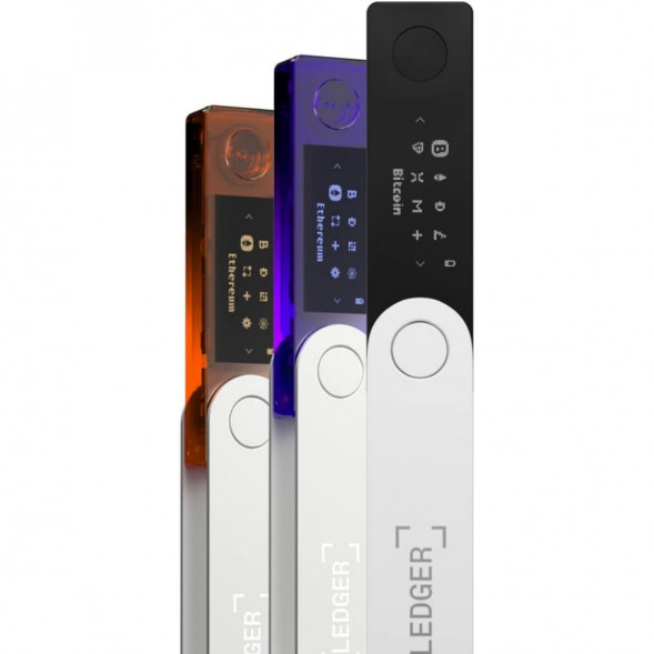Аппаратный криптокошелек Ledger Nano X, BTC Orange  в Екатеринбурге