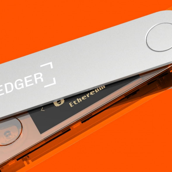 Аппаратный криптокошелек Ledger Nano X, BTC Orange  в Екатеринбурге