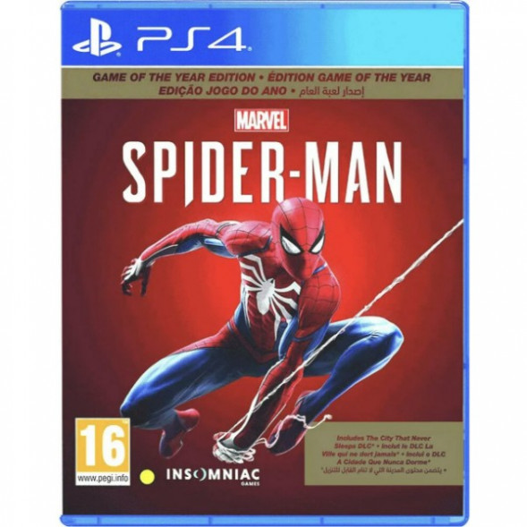 Игра MARVEL Человек-Паук. Game of the Year Edition [PS4, русская версия] в Екатеринбурге
