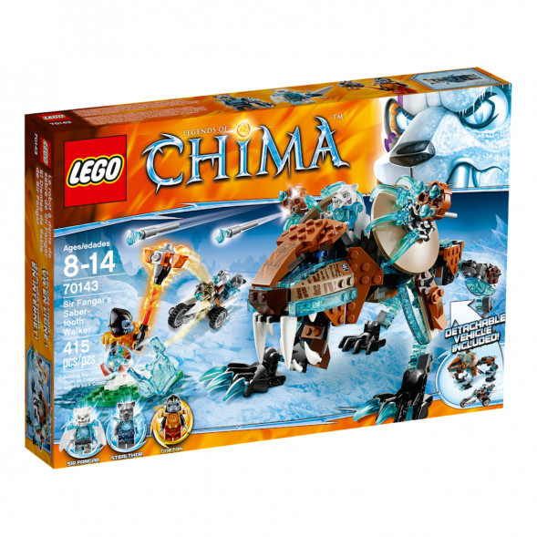 Конструктор LEGO Legends of Chima 70143 Саблезубый шагающий робот Сэра Фангара в Екатеринбурге