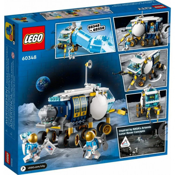 Конструктор LEGO City Space 60348 Луноход в Екатеринбурге