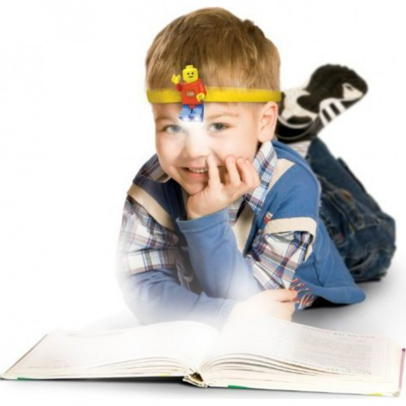 Налобный фонарь LEGO 12854 Man Red Blue Led Lite в Екатеринбурге