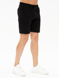 Шорты мужские трикотажные, черный, XL