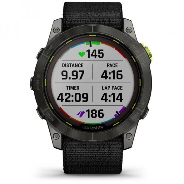 Умные часы Garmin Enduro 2 угольно-серый DLC титановый с нейлоновым ремешком UltraFit 010-02754-01 в Екатеринбурге