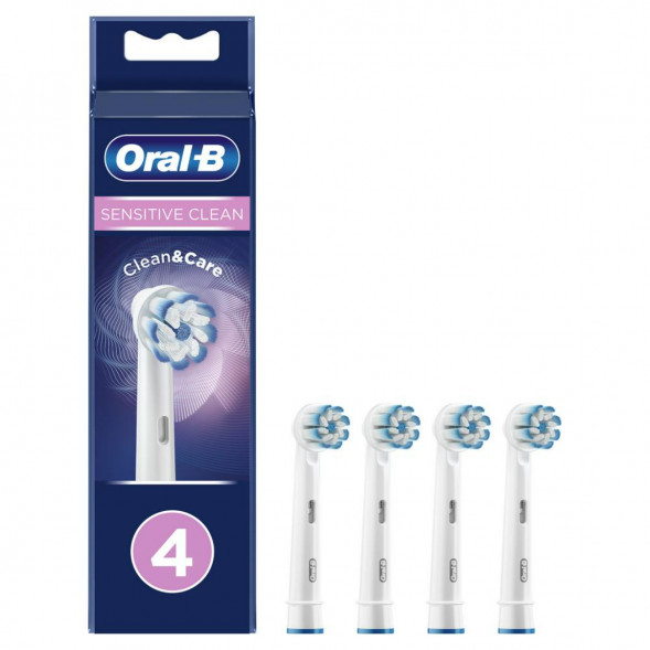 Насадки на зубные щетки Oral-B Sensitive Clean, 4 шт. в Екатеринбурге