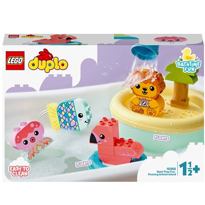 Конструктор LEGO DUPLO Creative Play 10966 Приключения в ванной: плавучий остров для зверей в Екатеринбурге