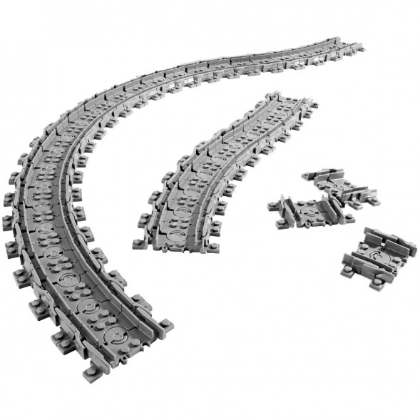 Конструктор LEGO City 8867 Гибкие рельсы в Екатеринбурге