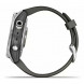 Умные часы Garmin Fenix 7s серебристый с графитовым силиконовым ремешком 010-02539-01 в Екатеринбурге