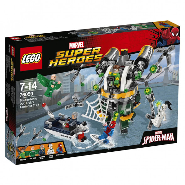Конструктор LEGO Super Heroes 76059 Человек-паук: в ловушке Доктора Осьминога в Екатеринбурге