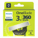 Сменные лезвия Philips OneBlade 360 QP430/50, 3 штуки в Екатеринбурге
