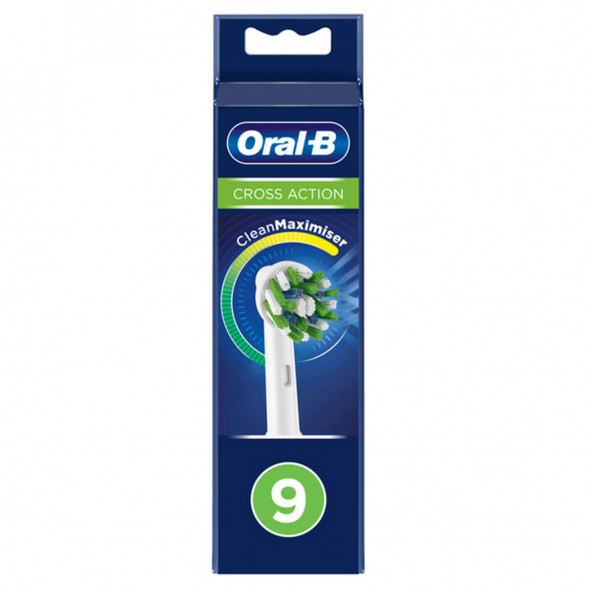 Насадки на зубные щетки Oral-B Cross Action, 9 шт. в Екатеринбурге