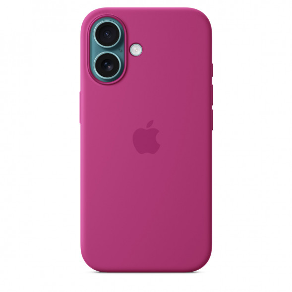 Чехол Apple для iPhone 16 Silicone MagSafe, Fuchsia (MYY53ZM/A) в Екатеринбурге