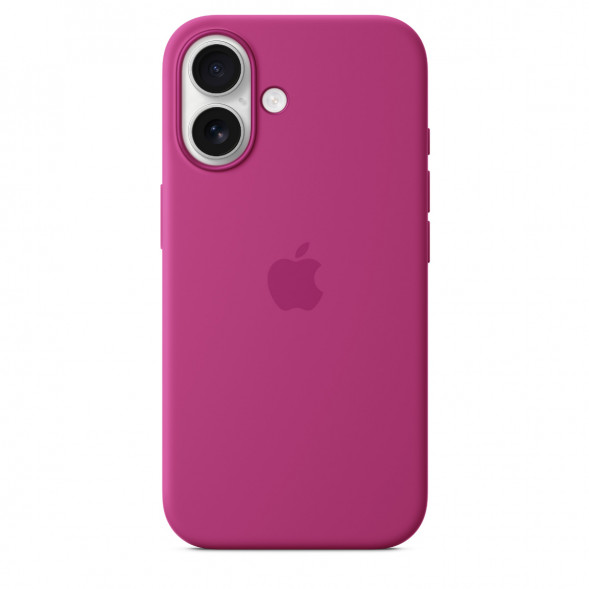 Чехол Apple для iPhone 16 Silicone MagSafe, Fuchsia (MYY53ZM/A) в Екатеринбурге