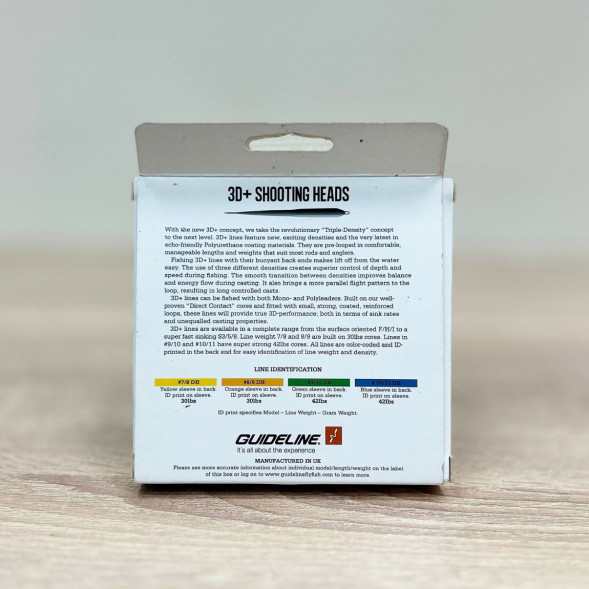 Рыболовная леска Guideline Power Taper 3D+ #37781 9/10 DH, Blue в Екатеринбурге