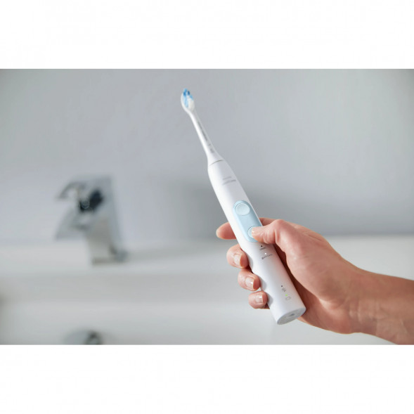 Электрическая звуковая зубная щетка Philips Sonicare ProtectiveClean 4500, White в Екатеринбурге