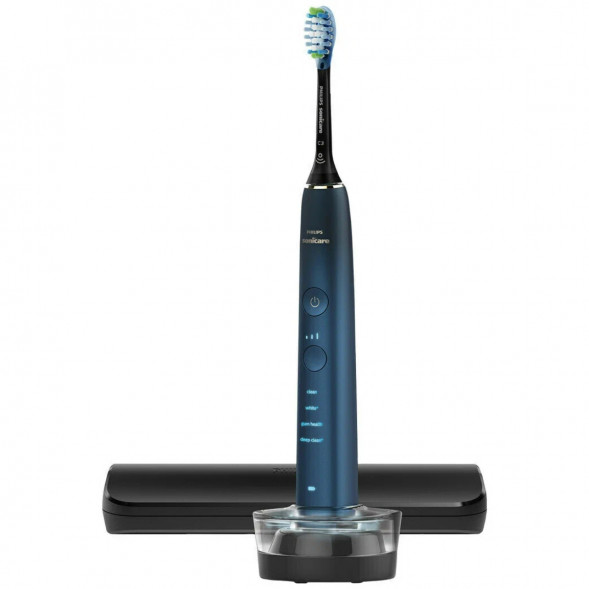 Электрическая звуковая зубная щетка Philips Sonicare DiamondClean 9000 HX9911/88, темно-синий в Екатеринбурге
