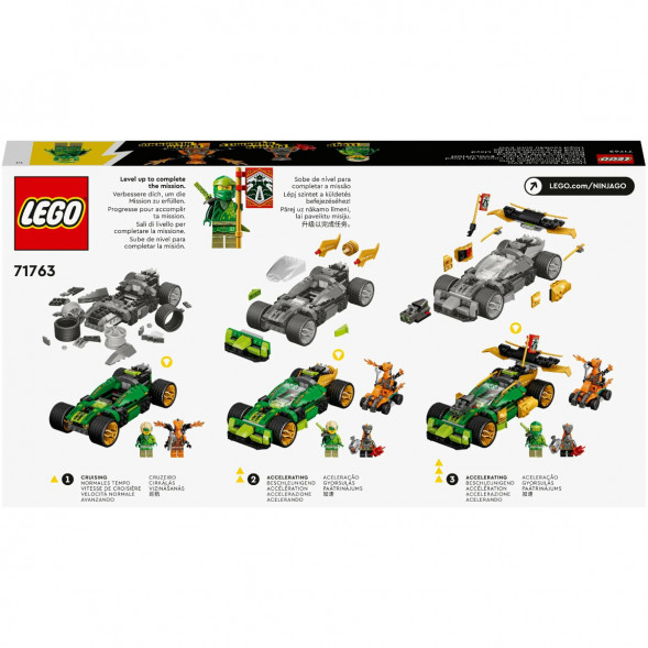 Конструктор LEGO Ninjago 71763 Гоночный автомобиль ЭВО Ллойда в Екатеринбурге