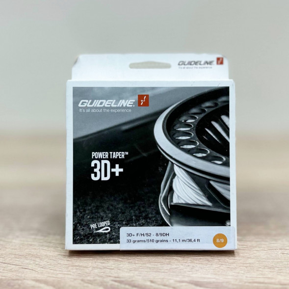 Рыболовная леска Guideline Power Taper 3D+ #37765 8/9 DH, Green в Екатеринбурге