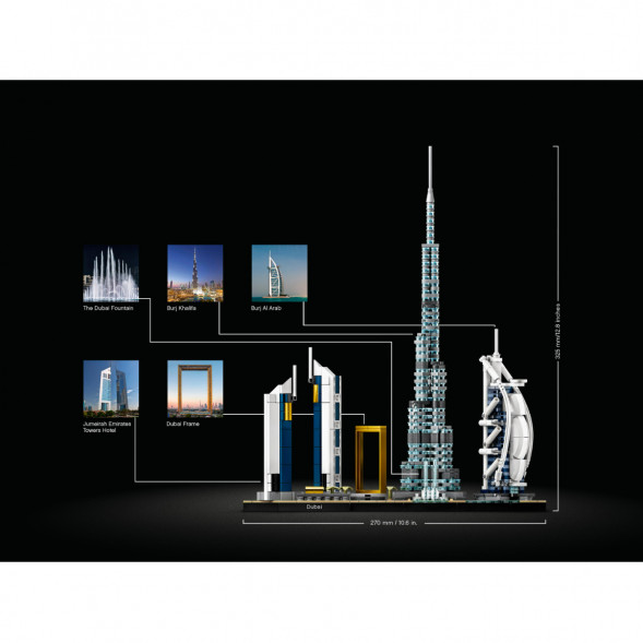Конструктор LEGO Architecture 21052 Дубай в Екатеринбурге