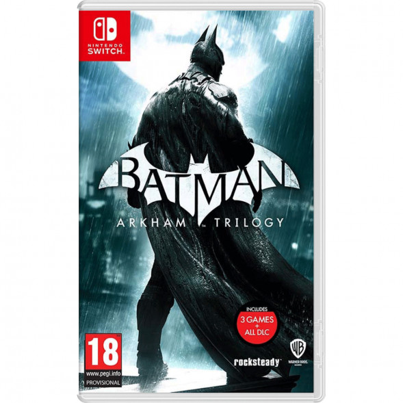 Игра Batman: Arkham Trilogy [Nintendo Switch, русские субтитры] в Екатеринбурге