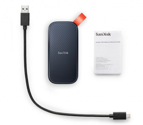 Внешний диск SanDisk Portable SSD 1TB 800Mb/s [SDSSDE30-1TOO-Z26] в Екатеринбурге