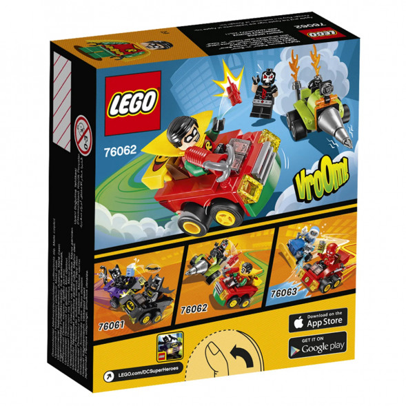 Конструктор LEGO Super Heroes 76062 Робин против Бэйна в Екатеринбурге