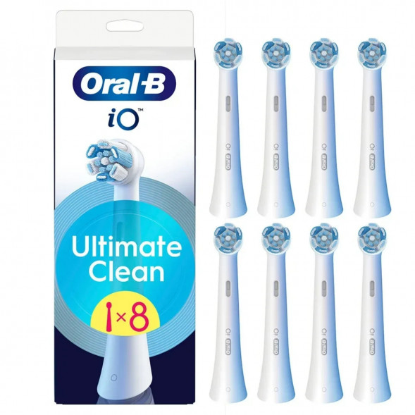 Сменные насадки Oral-B iO Series Ultimate Clean 360, 8 шт., белый в Екатеринбурге
