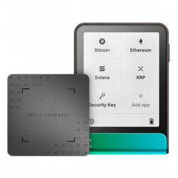 Аппаратный криптокошелек Ledger Flex, зеленый