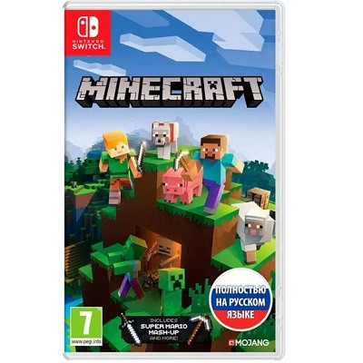 Игра Minecraft для Nintendo Switch, картридж в Екатеринбурге
