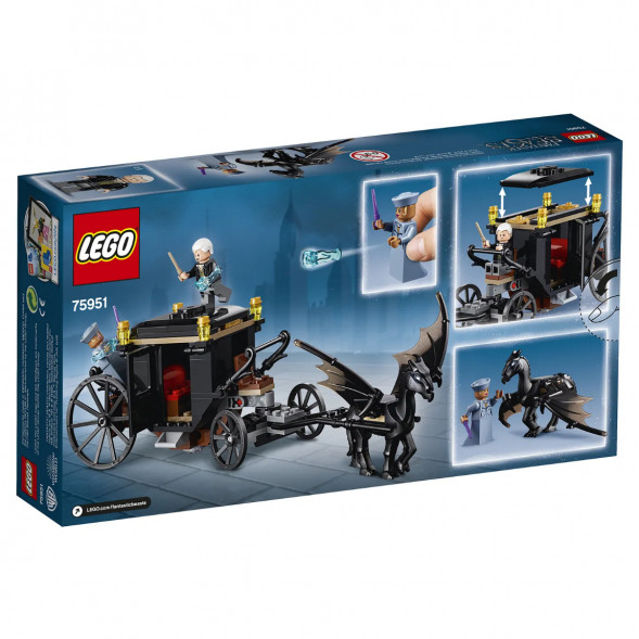 Конструктор LEGO Harry Potter 75951 Побег Грин-де-Вальда в Екатеринбурге