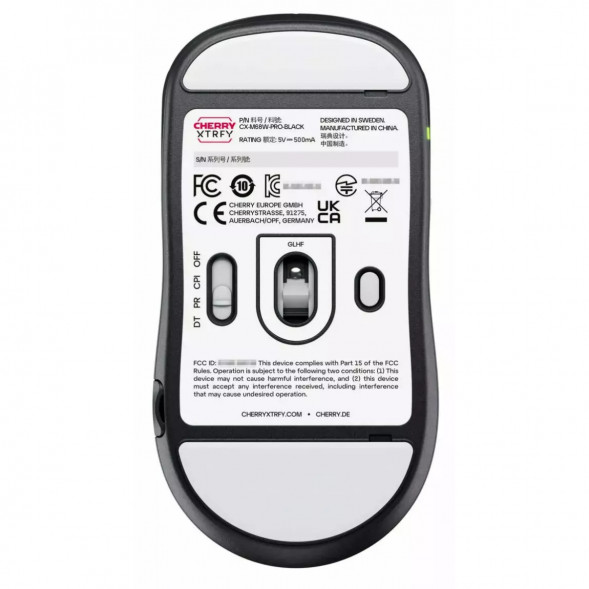 Беспроводная мышь CHERRY XTRFY M68 Pro Wireless, Black в Екатеринбурге