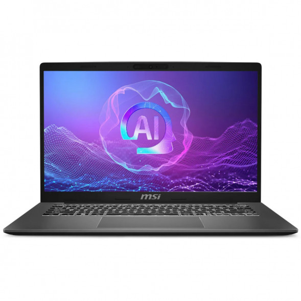 Ноутбук MSI Modern A14 AI+ F3HMG-041XRU (14&amp;quot;, IPS, AMD Ryzen AI 5 330 2ГГц, 4 ядра, 16ГБ DDR5, 512ГБ SSD, AMD Radeon 820M, без ОС), серый в Екатеринбурге