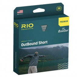 Леска RIO Premier Outbound Short WF7F/H/I, Clear/Moss/Ivory