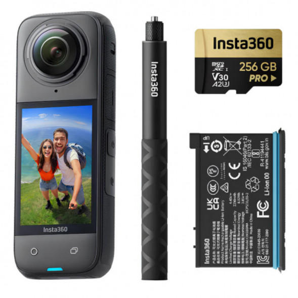 Экшн-камера Insta360 X4 Adventure Bundle (CINSABMA) в Екатеринбурге