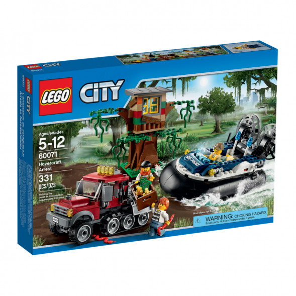 Конструктор LEGO City 60071 Полицейский корабль на воздушной подушке в Екатеринбурге