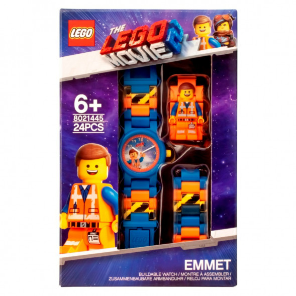 Часы LEGO Movie 8021445 «Emmet» с минифигуркой в Екатеринбурге