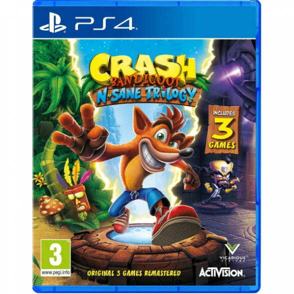Игра Crash Bandicoot N-Sane Trilogy для PlayStation 4 в Екатеринбурге
