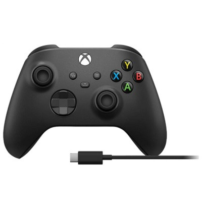 Геймпад Microsoft Xbox Series + USB-C кабель, Carbon Black в Екатеринбурге