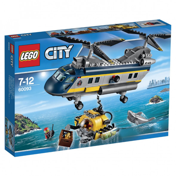 Конструктор LEGO City Deep Sea Explorers 60093 Вертолет исследователей моря в Екатеринбурге
