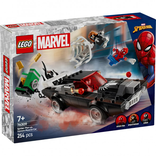Конструктор LEGO Super Heroes 76309 Человек-паук против Венома в Екатеринбурге