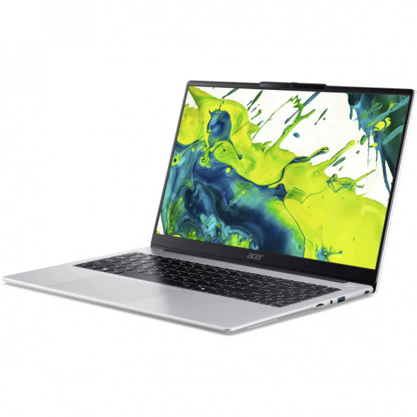Ноутбук Acer Aspire Lite AL15-74P-569P (15.6&amp;quot;, IPS, Intel Core Ultra 5 125H 1.2ГГц, 14-ядерный, 16ГБ DDR5, 512ГБ SSD, Intel Arc, без ОС), серебристый в Екатеринбурге