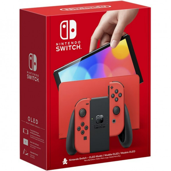 Игровая приставка Nintendo Switch OLED 64 ГБ, Mario Red Edition в Екатеринбурге